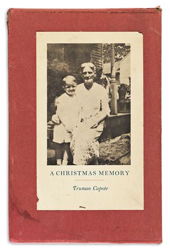 TRUMAN CAPOTE (1924-1985) A Christmas Memory, Signed.